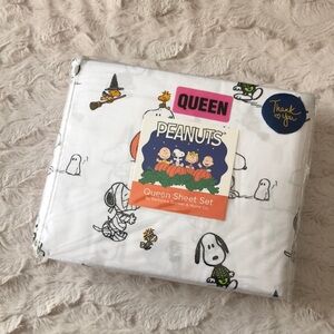 Peanuts SNOOPY Halloween QUEEN Sheet Set